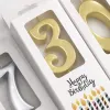 شموع عيد الميلاد الذهبية والفضية الرقمية 6 صناديق نوافذ بيضاء اللون 301796 Application Scenario